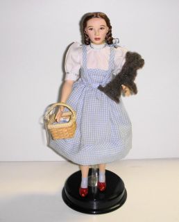 Dorothy & Toto Wizard of Oz 13 Porcelain Doll 1st in Series By Mattel