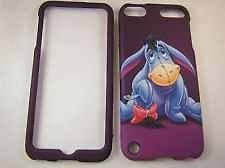 Eeyore Purple Apple iPod Touch 5 5G Rigid Faceplate Case Cover Snap on
