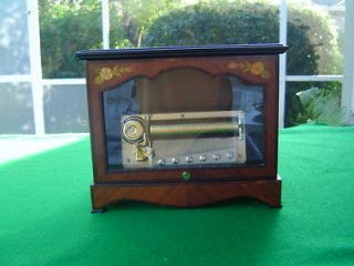 Signed SORRENTO / REUGE 3 Song Cylinder Music Box Perfect
