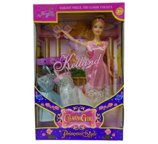 Princess Barbie Style Dolls Girls Dress Up Play Toys Games Gifts