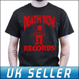 Death Row Records Tupac Snoop Dogg Suge Knight T shirt Top T shirt