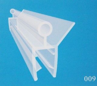 Bath Shower (Curved Flat) Screen Door Seal For 6 8 mm Glass Fits 9