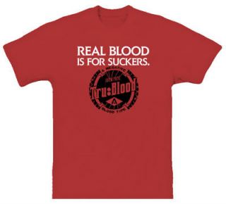 True Blood Vampire Drink TV Series T Shirt All Sizes