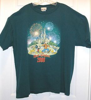 Magic Kingdom 2000,Mickey Mouse Shirt size XL,Goofie,Dona ld Duck