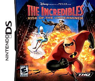 The Incredibles Rise of the Underminer (Nintendo DS) Lite Dsi xl 3ds