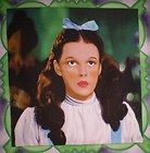 WIZARD OF OZ,JUDY GARLAND AS DOROTHY PORTRAIT,CUSHION SIZE QUILT