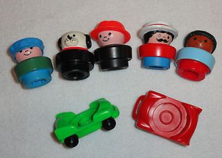 Price Chunky Little People Fireman Dog Ring Master Police Lot Cars