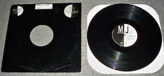 BLACK OR WHITE REMIXES 12 LP EAS 4363 PROMO EPIC TRIBAL MIX DUB