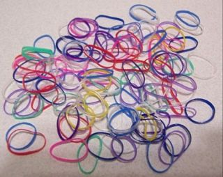 100 Doll Hair Styling Barbie Ponytail Sm Rubber Bands