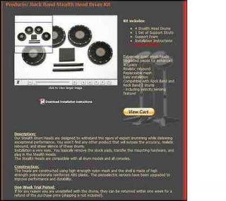 Rock Band Drum Kit in Video Games & Consoles