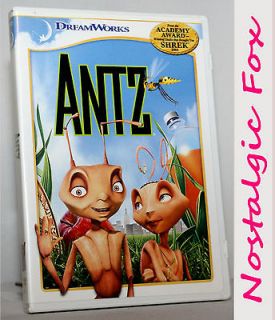 2006 ANTZ Dreamworks Childrens Animated Movie DVD~Full/Wides creen