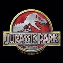 Jurassic Park Movie Classic Steel Logo Licensed Tee Shirt Adult S 3XL