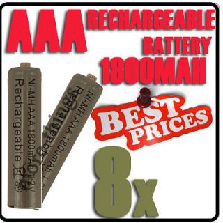 1800mAh 1.2V Ni MH Rechargeable battery 3A Grey Cell for  RC Toys