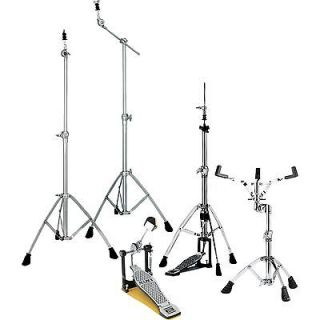 Pack HP7505A 2x Boom Cymbal Stands, Bass Drum Pedal, Double Brace