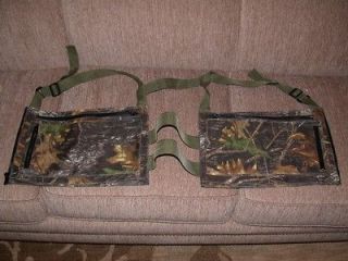 LARGE RIBZ CAMO HUNTING SURVIVAL EQUIPMENT STRAP VEST. ALLOWS USE OF