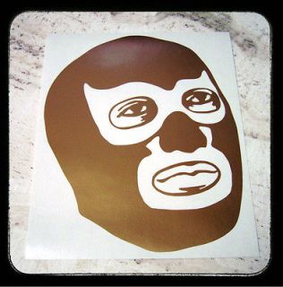 Luchador Mask Sticker   Lucha Libre   Mexican Wrestling Mask Die Cut