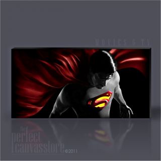 SUPERMAN GIANT ICONIC SUPER HEROES CLARK KENT CANVAS POP ART by Art