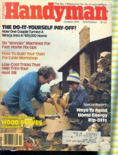 1978 Handyman Magazine Hot Selling Wood Stoves/Energy