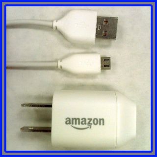  Kindle Power Adapter Home Travel Wall Charger + Micro USB Data