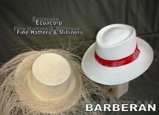 Handcrafted 100% Authentic Straw Panama Hat Gamblers Un Ban Style Wed