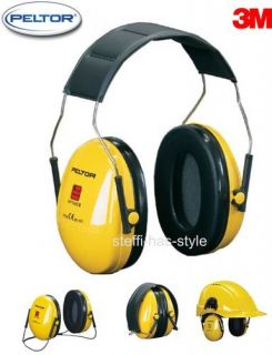 3M Peltor Optime I Ear Muffs Defenders, headband, neckband, helmet