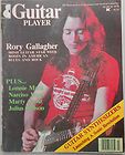 GUITAR PLAYER 1978 MAGAZINE RORY GALLAGHER IRISH ROOTS