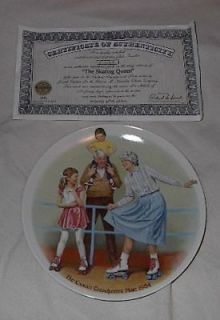 Newly listed Edwin M. Knowles Csatari The Skating Queen Plate