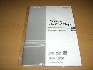 Handle Briefcase Hard Case Sony DVP FX930/W 9 Inch Portable DVD Player