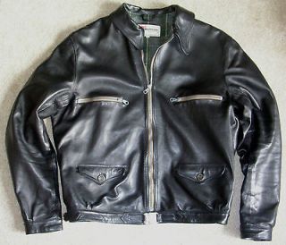 Eastman Luftwaffe Hartmann Leather Jacket Size 48