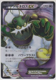 Pokemon Card BW Dark Rush Tornadus EX Secret 073/069 SR BW4 1st