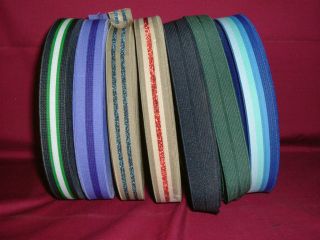 Inch Wide Fancy Sewing Elastic 5 Metres   Various Colours