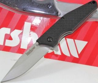 Kershaw 7 Drone Fine Plain Edge Linerlock Speedsafe Assisted Knife