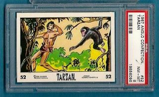 1967 ANGLO CONFECTIONERY TARZAN # 52 psa 8 Tarzan (p912)
