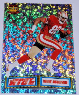 JERRY RICE 1994 PACIFIC COLLECTION RARE PRISMS INSERT CHASE CARD