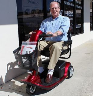 PRIDE VICTORY 9 ELECTRIC POWER MOBILITY SCOOTER CERTIFIED USED SC609