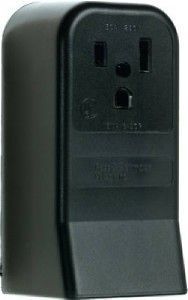 50 Amp 3W Surface Mount Power Outlet Receptacle   NIB