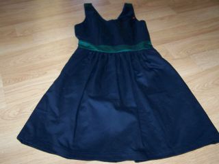 Size Small Jolie & Elizabeth New Orleans Navy & Green Dress Retails $