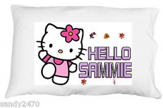 Hello Kitty personalized standard/queen pillowcase
