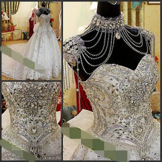 zuhair murad wedding dresses2013 swarvoski crystal lace sheath cap