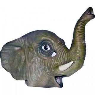 Elephant Animal Mask FULL SIZE Life Life Realistic Costume Adult HUGE