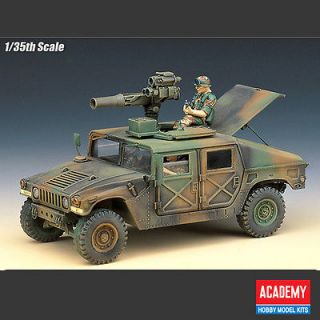 NEW M966 Tow Carrier 1/35 Academy Model Kit U.S Jeep Military Jeep
