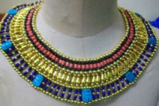 Egyptian Queen Cleopatra style Pharaohs Necklace/Colla r 10 to choose