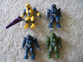 Halo Soldiers Minifigs   Rare Elites including Series 1   Excellent