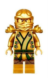LEGO NINJAGO GOLDEN NINJA LLOYD Minifigure 70505  GOLD NINJA new