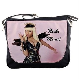 Nicki Minaj Pink Black Messenger Bag Shoulder Bag Satchel Schoolbag 4