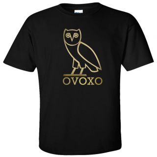 Octobers Very Own T Shirt Owl OVOXO Gold Logo Shirt S 5XL Sizes2