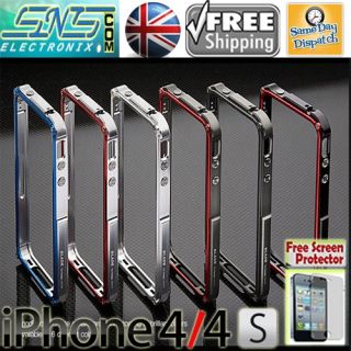 Blade Metal Element Non Vapor Aluminium Bumper Case 4 Iphone 4 4G 4S