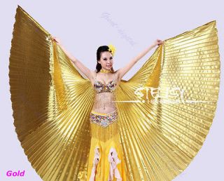 Egyptian Egypt Belly Dance Costume Isis Wings Dancing Wear Wing