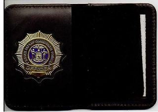 NYS Dept of Corrections Officer Style Badge CutOut/ID Card BiFold