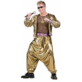 New 80s Costume Video Superstar Rocker MC Hammer One Size
